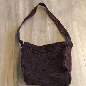 Sak Brown Weaved Bag